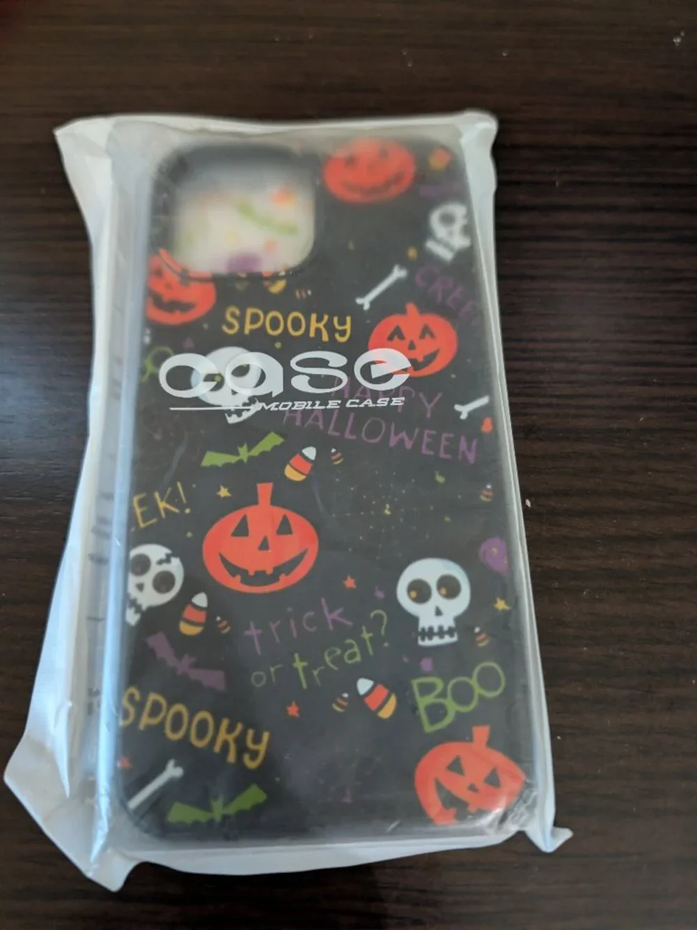 XIMIZU Halloween Ghost Pumpkin Case for iPhone 13 Pro Max Black TPU